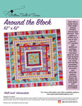 Around the Block Quilt Pattern - Digital Download