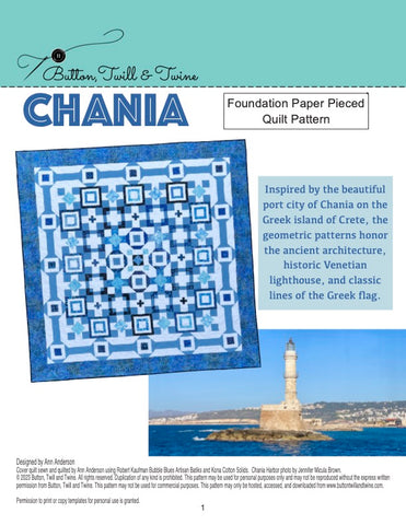 Chania Quilt Pattern - Wholesale (12)