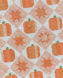 Farmhouse Pumpkins Quilt Pattern - Digital Download