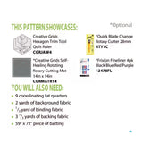Hexagon Alley Quilt Pattern