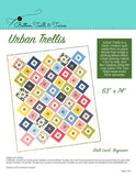 Urban Trellis Quilt Pattern - Digital Download