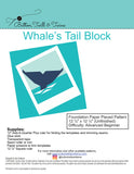 Whale's Tail FPP Quilt Block